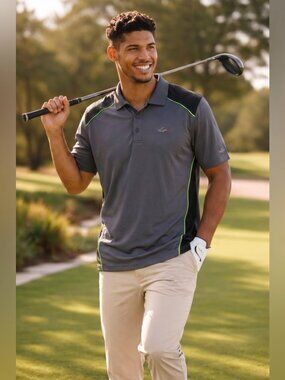 GREG NORMAN  POLO GOLF SHIRT (XL)